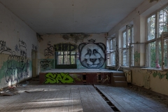 Ein russisches Dorf irgendwo in Brandenburg - Hier war wohl eine kleine Bühne :)